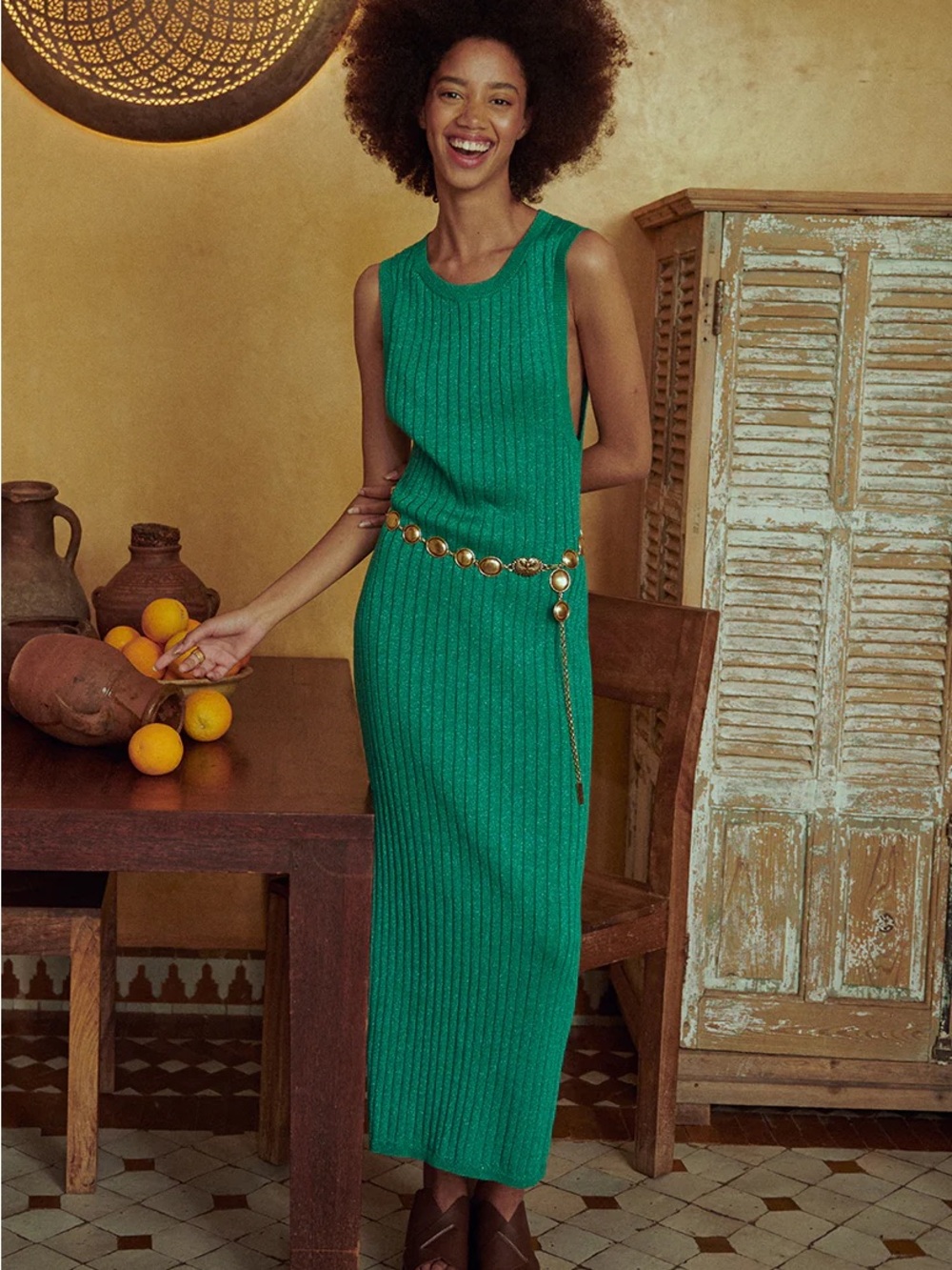 Spell Mercury Knit Maxi Dress